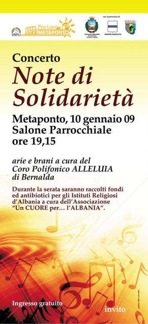 beneficenza invito
